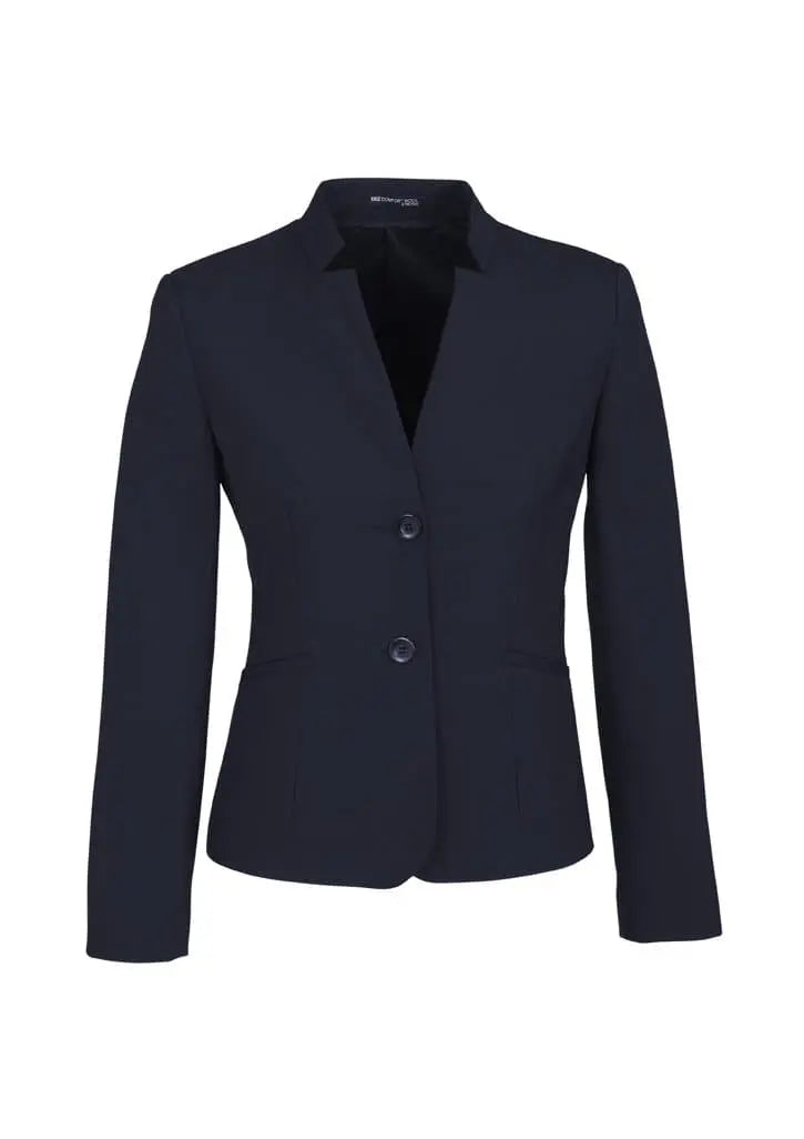 Biz Corporates Women's Short Jacket with Reverse Lapel 64013 - Flash Uniforms